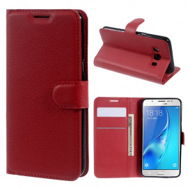 Book Case Samsung Galaxy J5 (2016) Hoesje - Rood