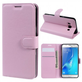 Book Case Samsung Galaxy J5 (2016) Hoesje - Pink