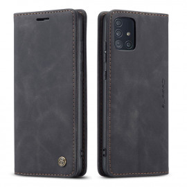 CaseMe Book Case Samsung Galaxy A51 Hoesje - Zwart