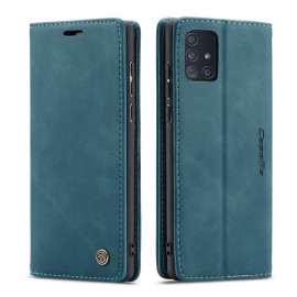 CaseMe Book Case Samsung Galaxy A71 Hoesje - Groen