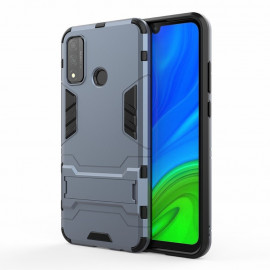 Armor Kickstand Back Cover - Huawei P Smart (2020) Hoesje - Blauw