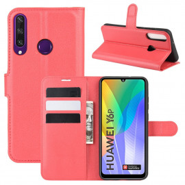 Coverup Book Case - Huawei Y6P Hoesje - Rood