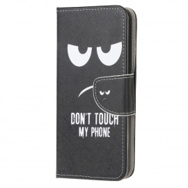 Book Case - Huawei Y6P Hoesje - Don’t Touch