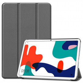 Tri-Fold Book Case - Huawei MatePad 10.4 Hoesje - Grijs
