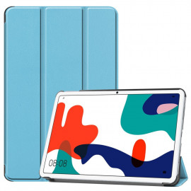 Tri-Fold Book Case - Huawei MatePad 10.4 Hoesje - Lichtblauw