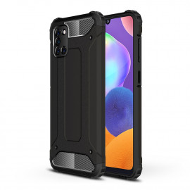 Coverup Armor Hybrid Back Cover - Samsung Galaxy A31 Hoesje - Zwart