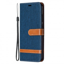 Denim Book Case - Nokia 5.3 Hoesje - Blauw
