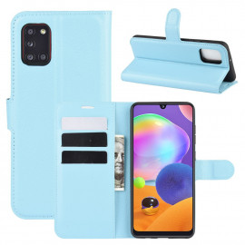 Coverup Book Case - Samsung Galaxy A31 Hoesje - Lichtblauw