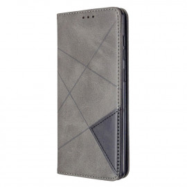 Coverup Geometric Book Case - Samsung Galaxy A31 Hoesje - Grijs