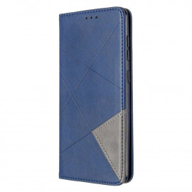 Coverup Geometric Book Case - Samsung Galaxy A31 Hoesje - Blauw