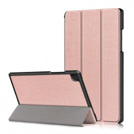 Tri-Fold Book Case met Wake/Sleep - Samsung Galaxy Tab A7 (2020) Hoesje - Rose Gold