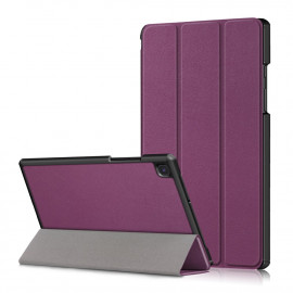 Tri-Fold Book Case met Wake/Sleep - Samsung Galaxy Tab A7 (2020) Hoesje - Paars