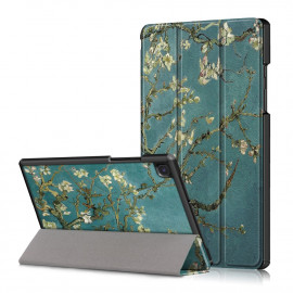 Tri-Fold Book Case met Wake/Sleep - Samsung Galaxy Tab A7 (2020) Hoesje - Bloesem