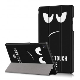 Tri-Fold Book Case - Samsung Galaxy Tab A7 Hoesje - Don’t Touch