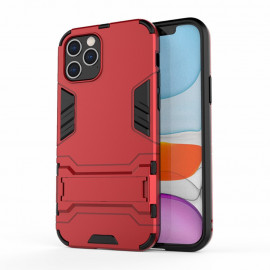 Armor Kickstand Back Cover - iPhone 12 / 12 Pro Hoesje - Rood