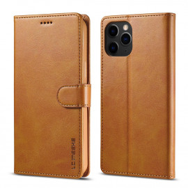 Luxe Book Case - iPhone 12 Mini Hoesje - Bruin