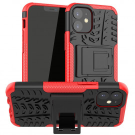 Coverup Rugged Kickstand Back Cover - iPhone 12 Mini Hoesje - Rood
