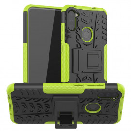 Coverup Rugged Kickstand Back Cover - Samsung Galaxy M11 / A11 Hoesje - Groen