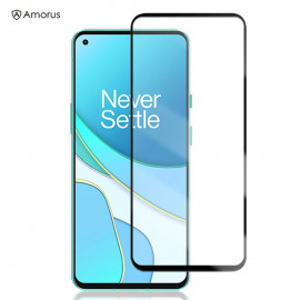 Full-Cover Screen Protector - Tempered Glass - OnePlus 8T - Zwart