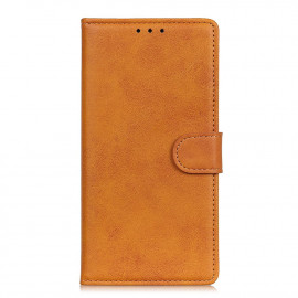 Luxe Book Case - OnePlus 8T Hoesje - Bruin