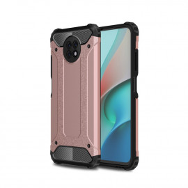 Coverup Armor Hybrid Back Cover - Xiaomi Redmi Note 9T Hoesje - Rose Gold