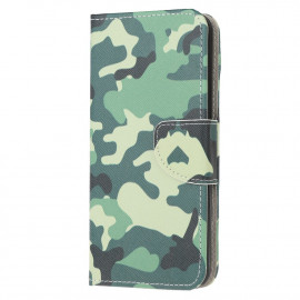 Coverup Book Case - Samsung Galaxy A12 Hoesje - Camouflage
