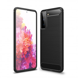 Coverup Armor Brushed TPU Back Cover - Samsung Galaxy S21 Plus Hoesje - Zwart