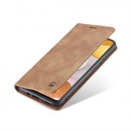 CaseMe Book Case - Samsung Galaxy S21 Plus Hoesje - Bruin