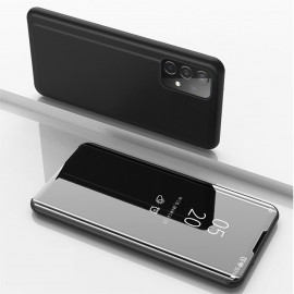 Mirror View Case - Samsung Galaxy A52 / A52s Hoesje - Zwart