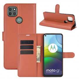 Coverup Book Case - Motorola Moto G9 Power Hoesje - Bruin