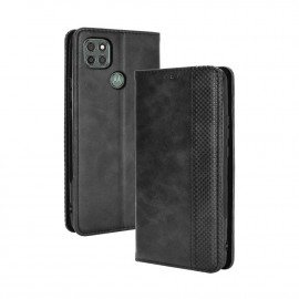 Coverup Vintage Book Case - Motorola Moto G9 Power Hoesje - Zwart