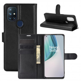 Coverup Book Case - OnePlus Nord N10 5G Hoesje - Zwart