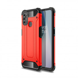 Coverup Armor Hybrid Back Cover - Oneplus Nord N100 Hoesje - Rood