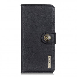 KHAZNEH Classic Book Case - Samsung Galaxy A32 4G Hoesje - Zwart