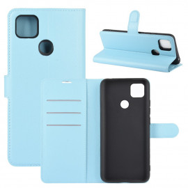 Book Case - Xiaomi Redmi 9C Hoesje - Lichtblauw