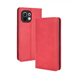 Coverup Vintage Book Case - Xiaomi Mi 11 Hoesje - Rood