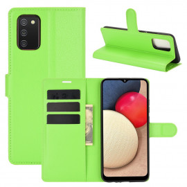 Book Case - Samsung Galaxy A02s Hoesje - Groen