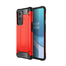 Armor Hybrid Back Cover - OnePlus 9 Pro Hoesje - Rood