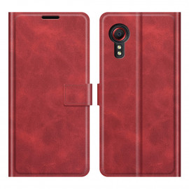Coverup Deluxe Book Case - Samsung Galaxy Xcover 5 Hoesje - Rood
