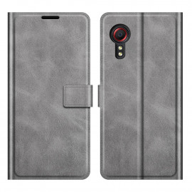 Coverup Deluxe Book Case - Samsung Galaxy Xcover 5 Hoesje - Grijs