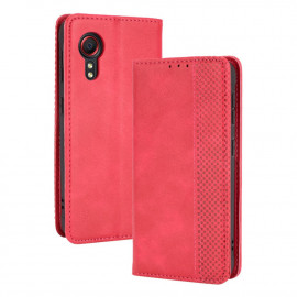 Coverup Vintage Book Case - Samsung Galaxy Xcover 5 Hoesje - Rood