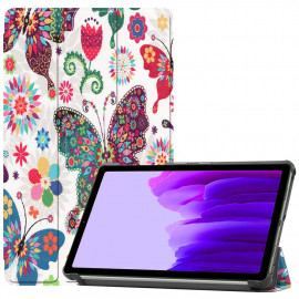 Tri-Fold Book Case - Samsung Galaxy Tab A7 Lite Hoesje - Vlinders