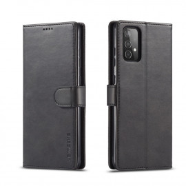 Luxe Book Case - Samsung Galaxy A52 / A52s Hoesje - Zwart