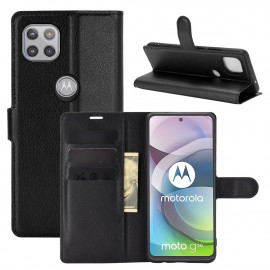 Coverup Book Case - Motorola Moto G 5G Hoesje - Zwart