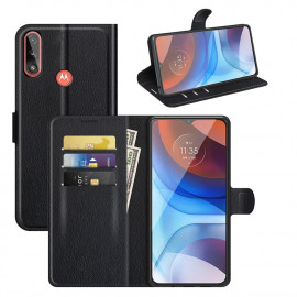 Book Case - Motorola Moto E7 Power / E7i Power Hoesje - Zwart
