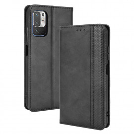 Coverup Vintage Book Case - Xiaomi Redmi Note 10 5G Hoesje - Zwart