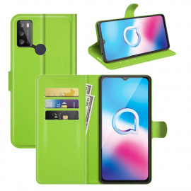 Book Case - Alcatel 1S / 3L (2021) Hoesje - Groen