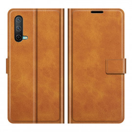 Coverup Deluxe Book Case - OnePlus Nord CE Hoesje - Bruin