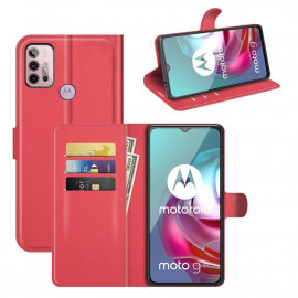 Book Case - Motorola Moto G10 / G20 / G30 Hoesje - Rood