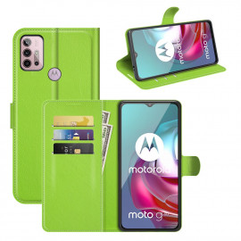 Coverup Book Case - Motorola Moto G10 / G20 / G30 Hoesje - Groen